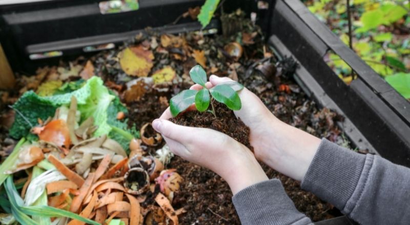 composteur pour recycler les déchets ménagers