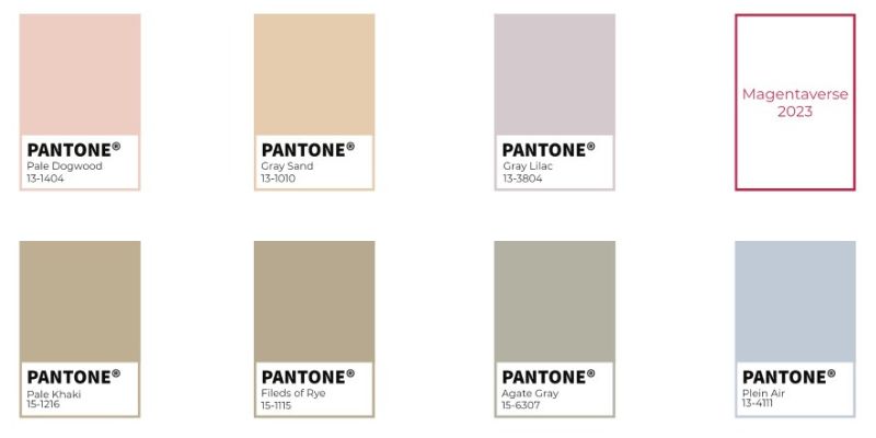 couleurs pantone du magentaverse