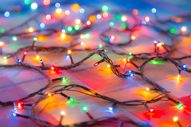 Guirlande de Noël économique en énergie