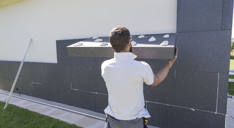 isolation des murs par l'extérieur