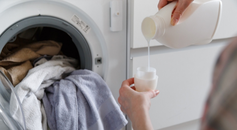 dosage de la lessive pour machine à laver