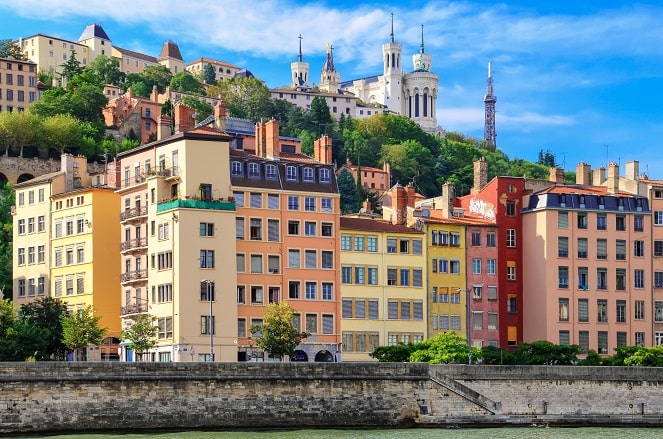 Rives de la Saône à Lyon