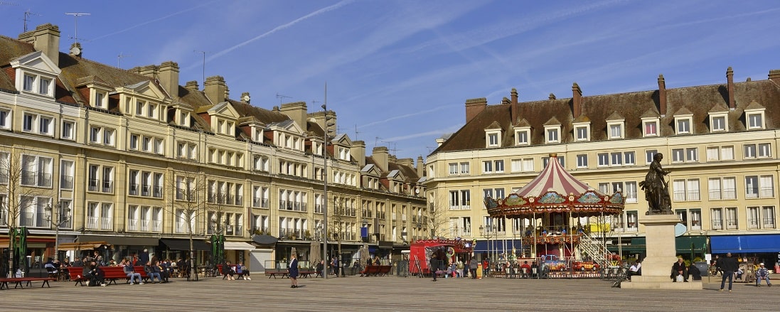 Panorama de la ville de Beauvais