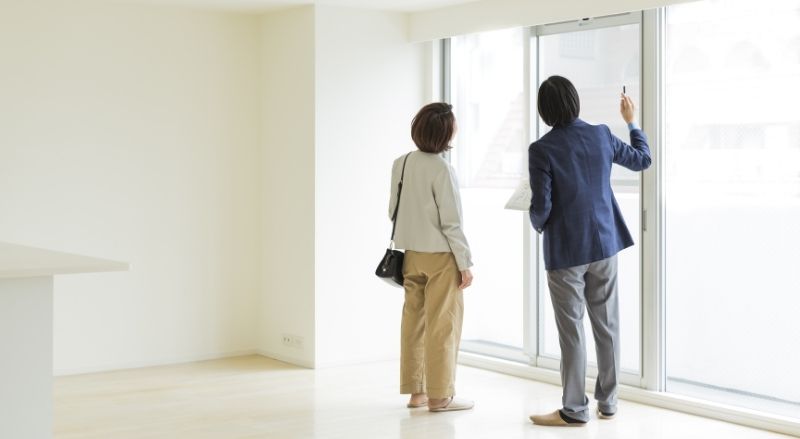 visite d'un appartement pour l'état des lieux