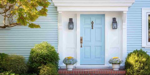 porte d'entrée posée en tunnel