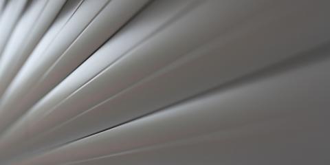 tablier de volet roulant déboîté